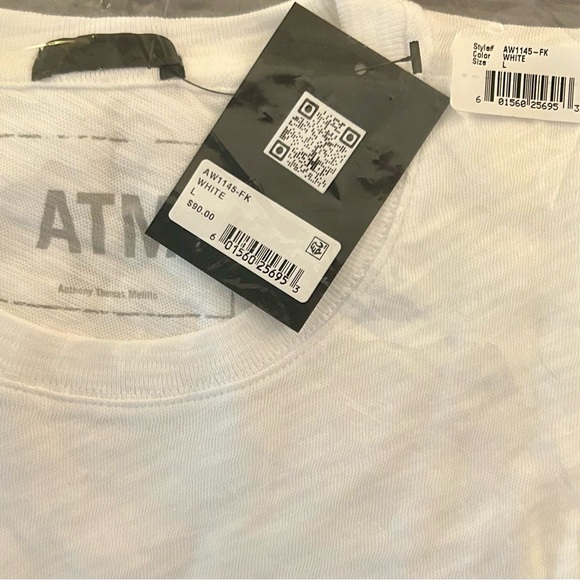 ATM WHITE TEE - Picture 2 of 8
